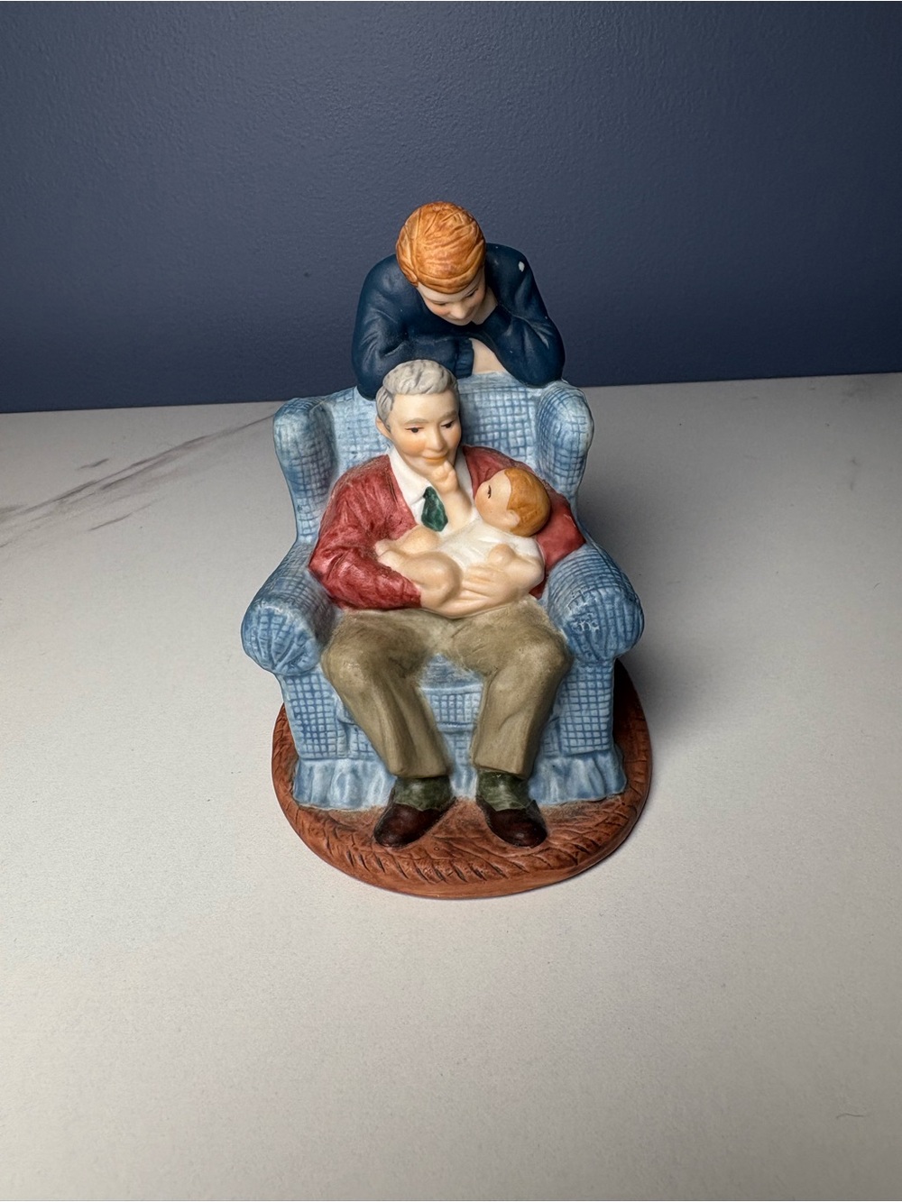 Vintage 1991 Avon Figurine “Passing Down The Dream”